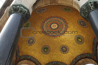 mosaic dome  - Hagia Sophia