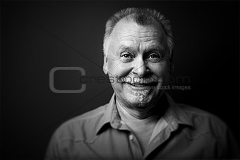 man with mustache