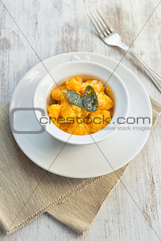 pumpkin gnocchi