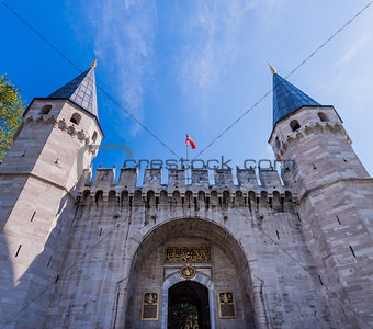 Gate of Salutation at Topkapi Palace