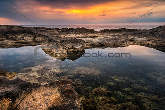 Rocky Beach at Morning