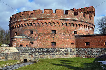 German fort Der Dohna. Kaliningrad (until 1946 Koenigsberg), Russia