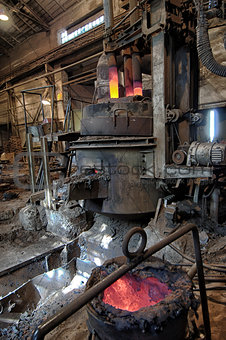  space in the steel plant
