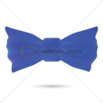 blue bow