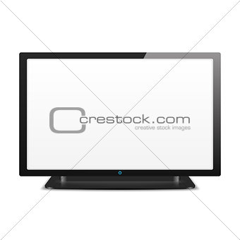 LCD TV with White Screen