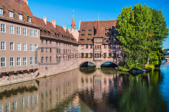 Nuremberg, Germany on the Pegnitz River