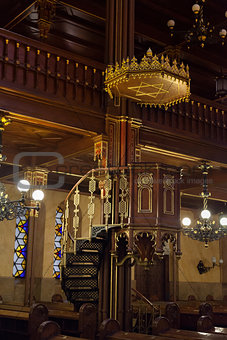 Great Synagogue in Budapest, Hungary