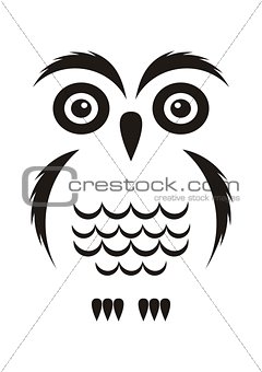 Black owl