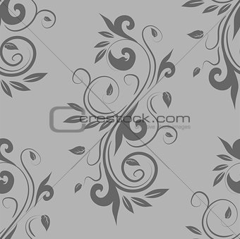 Floral seamless ornament