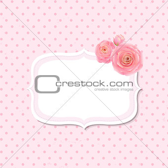 Pink Rose Label 