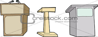 Isolated Lecterns