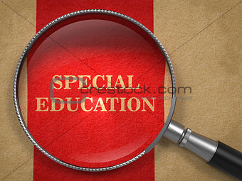 Special Education - Magnifying Glass.
