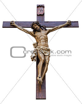 Crucifixion isolated 