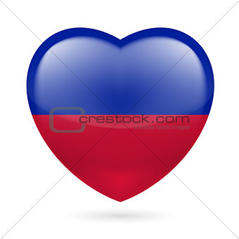 Heart icon of Haiti