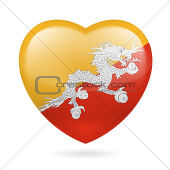 Heart icon of Bhutan