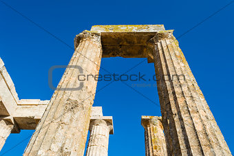 Pillars of ancient Zeus temple