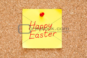 Happy Easter Sticky Note