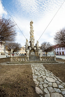 Telc, Czech Republic - Unesco city, Marian, column