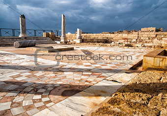 Caesarea park of ruins, Israel