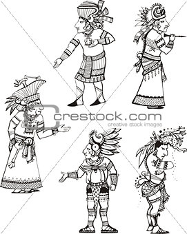 Maya cleric characters