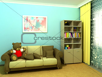 Blue babyroom (childroom)