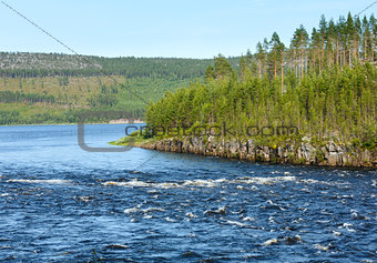 Summer river (Sweden)