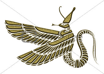 Dragon - demon of ancient Egypt
