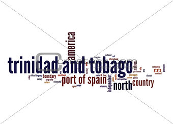 Trinidad and Tobago word cloud