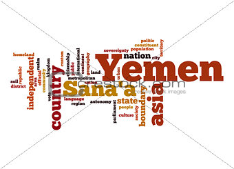 Yemen word cloud