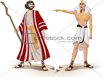 Pharaoh Sends Moses Away For Passover