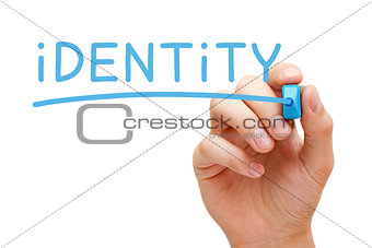 Identity Blue Marker