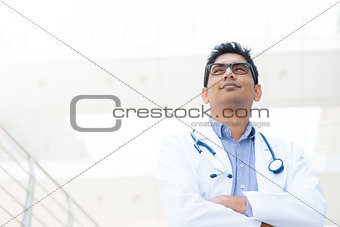 Asian Indian medical doctor