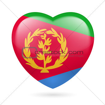 Heart icon of Eritrea