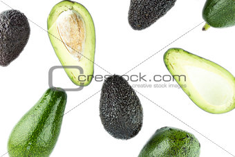 Black Ripe Avocados