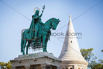 King Saint Stephen statue