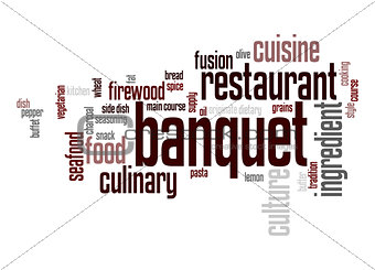 Banquet word cloud