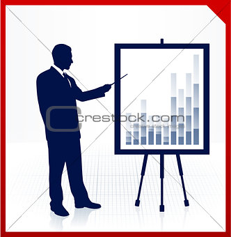 Businessman presentation