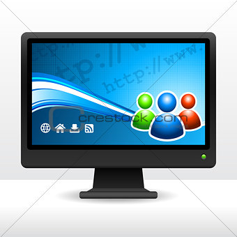 Computer Desktop Monitor