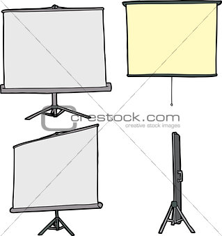 Various Projection Screens