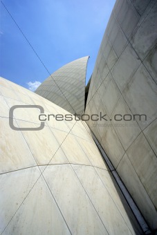 Abstract house of worship