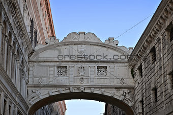 Bridge of Sighs - Ponte dei Sospiri. Venice, Italy, Europe.