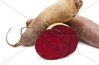 Beetroots and slice