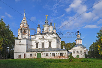Ensemble of two ancient Orthodox churches