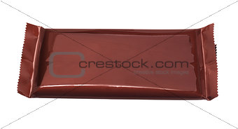 Chocolate Bar In Plastic Wrapper