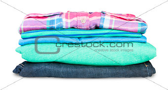 Stack Of Clothing