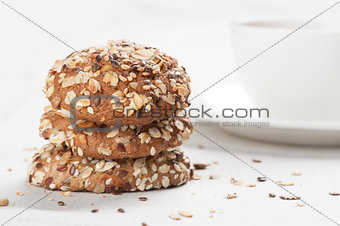 healthy oat cookies