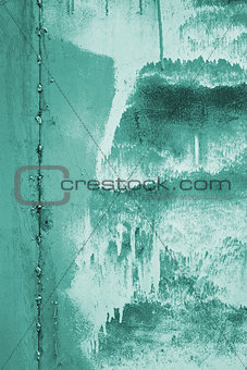 Abstract turquoise surface