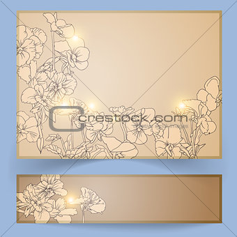 Greeting card and banner