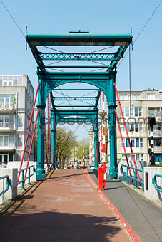 Bridge Ezelsbrug, Amsterdam, the Netherlands