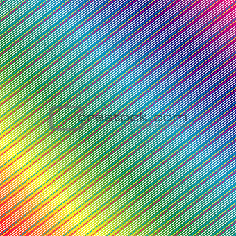 Background with colorful diagonal lines